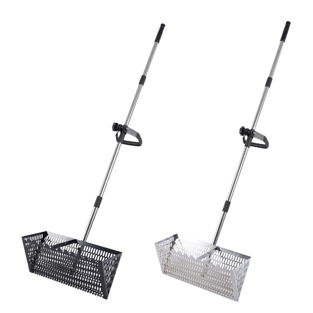 Sand Sift Rake Sand Sifter Handheld Carbon Steel for Outside Gardening Soil Loosening Camping