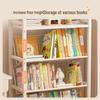 Mobile Bookshelf Storage Rack