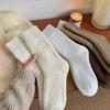 1-10 Paar Winter Plüschsocken Damen Herbst Dicke Mittelhohe Heizende Warme Lange Socken Damen Thermische Schwangerschaft Nachgeburt Socken