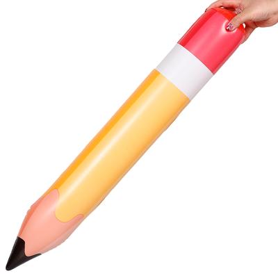 Grand Ballon Gonflable Crayon PVC Fête de la Rentrée Décoration de Salle de Classe Accessoire Photo Accessoires de Fête Amusants