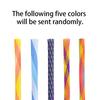 Flexible Chew Scratch Spring Toy for Cats - Colorful Stretch Tube Teaser Interactive Kitten Biting Play
