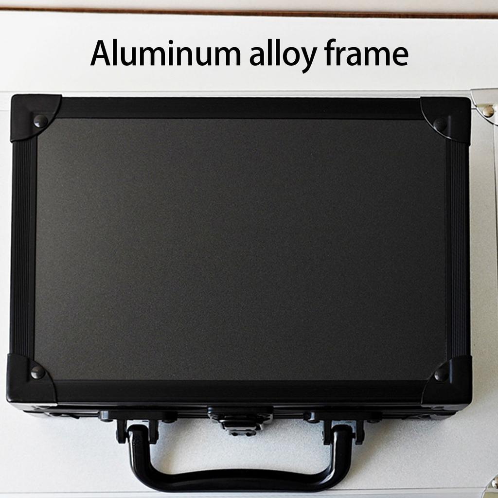 Mittlere Größe Aluminiumlegierung Edelstein-Organizer Mit Weichen Schwammpolstern Designs für Zuhause oder Ausstellungszwecke