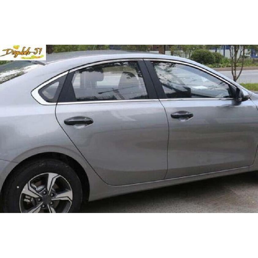 Carbon Fiber Abs Exterior Outside Door Handle Cover Trim For Kia Forte -