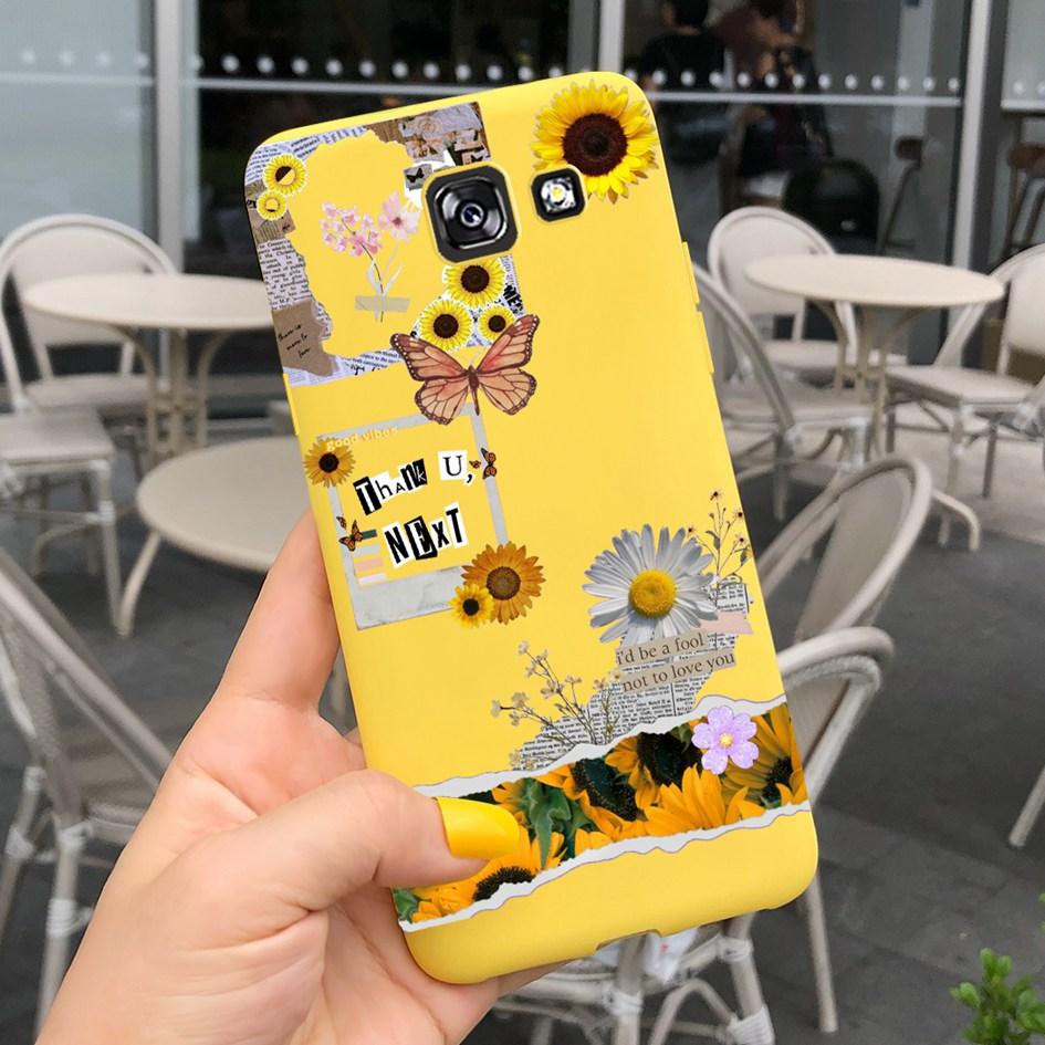 A5 2016 Case For Samsung Galaxy A5 2017 Cover A520 SM-A520F Popular Flower Shockproof Bumper For Samsung A5 2016 A510 Soft Funda