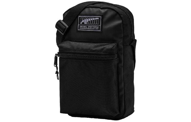 PUMA Fabric Shoulder Bag Unisex Black 075734-01