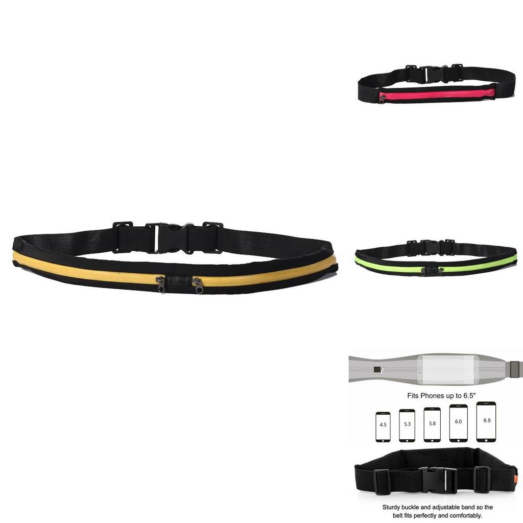 Multifunctional Running Belt Pocket Bag Pack For Workout And Cycling