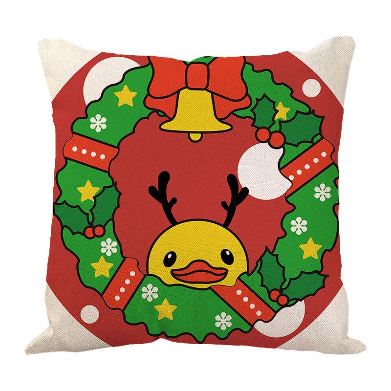 New Linen Christmas Pillows Linen Cushion Pillow Cover Pillow Pillow Car Pillow Sofa Pillow Cover