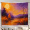 Sunset Scenery Tapestry