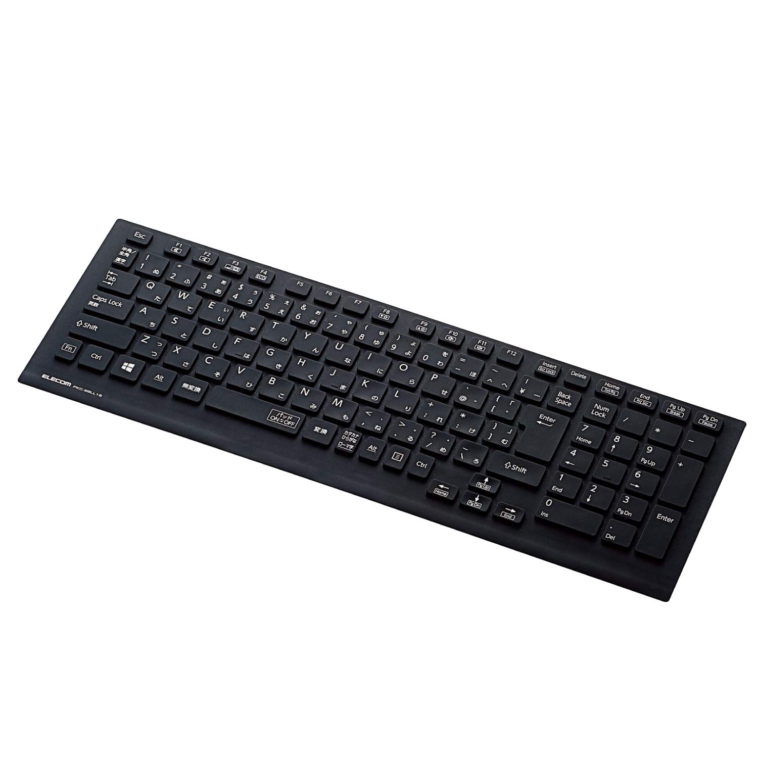 

ELECOM Накладка на клавиатуру для ноутбука NEC LAVIE Note серии Standard, силикон, черный, PKC-98LL16BK чёрный