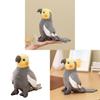 Plush Parrot Toy Animal Collectible Soft Stuffed Animal For Kids And Toddlers