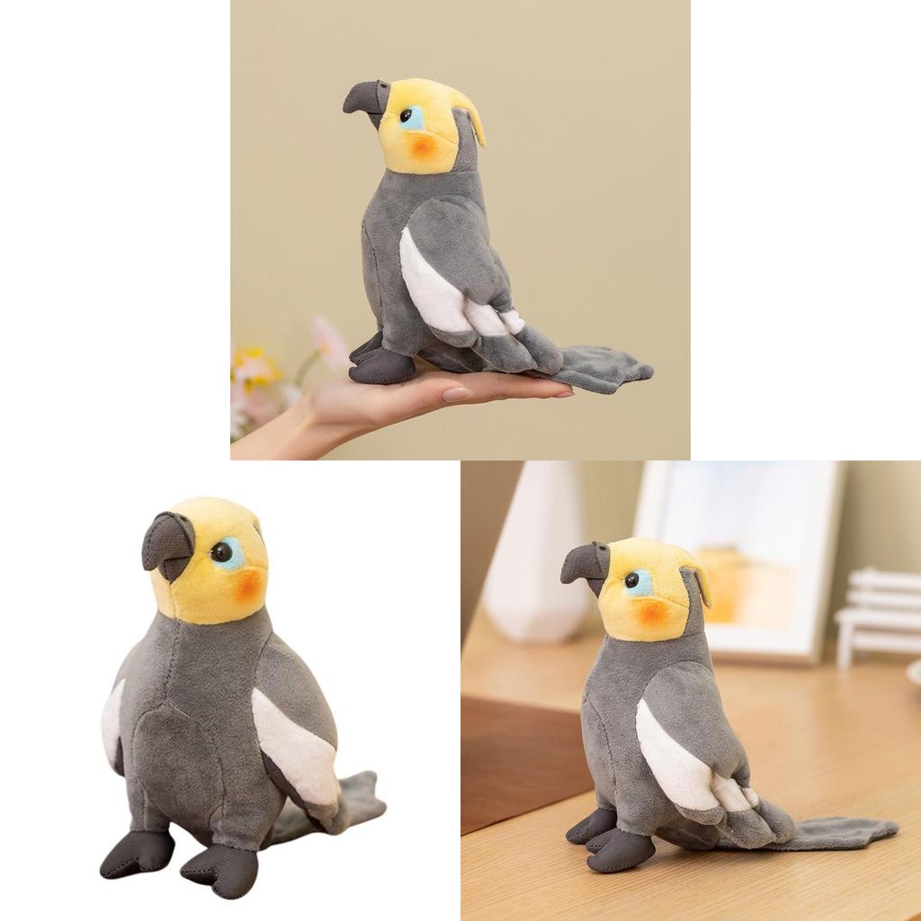 Plush Parrot Toy Animal Collectible Soft Stuffed Animal For Kids And Toddlers