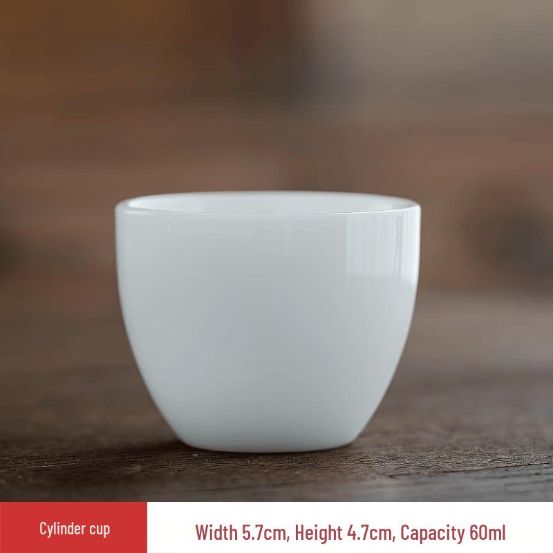 Cha Xun Ice Jade Porcelain Teacup Set