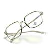 Quadratische Brille Großer Rahmen Transparent Bonbonfarbe Flache Gläser Herren College Literarisch Gesichtsbedeckung Damen