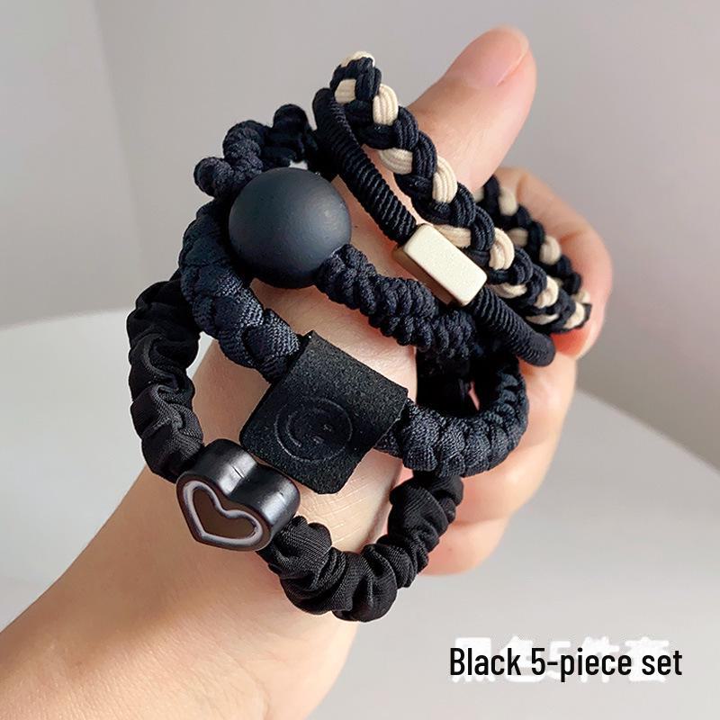 

Elegant High Elasticity Hair Band for Women - 2024 Style, Durable Hair Ring for Simple High Ponytails