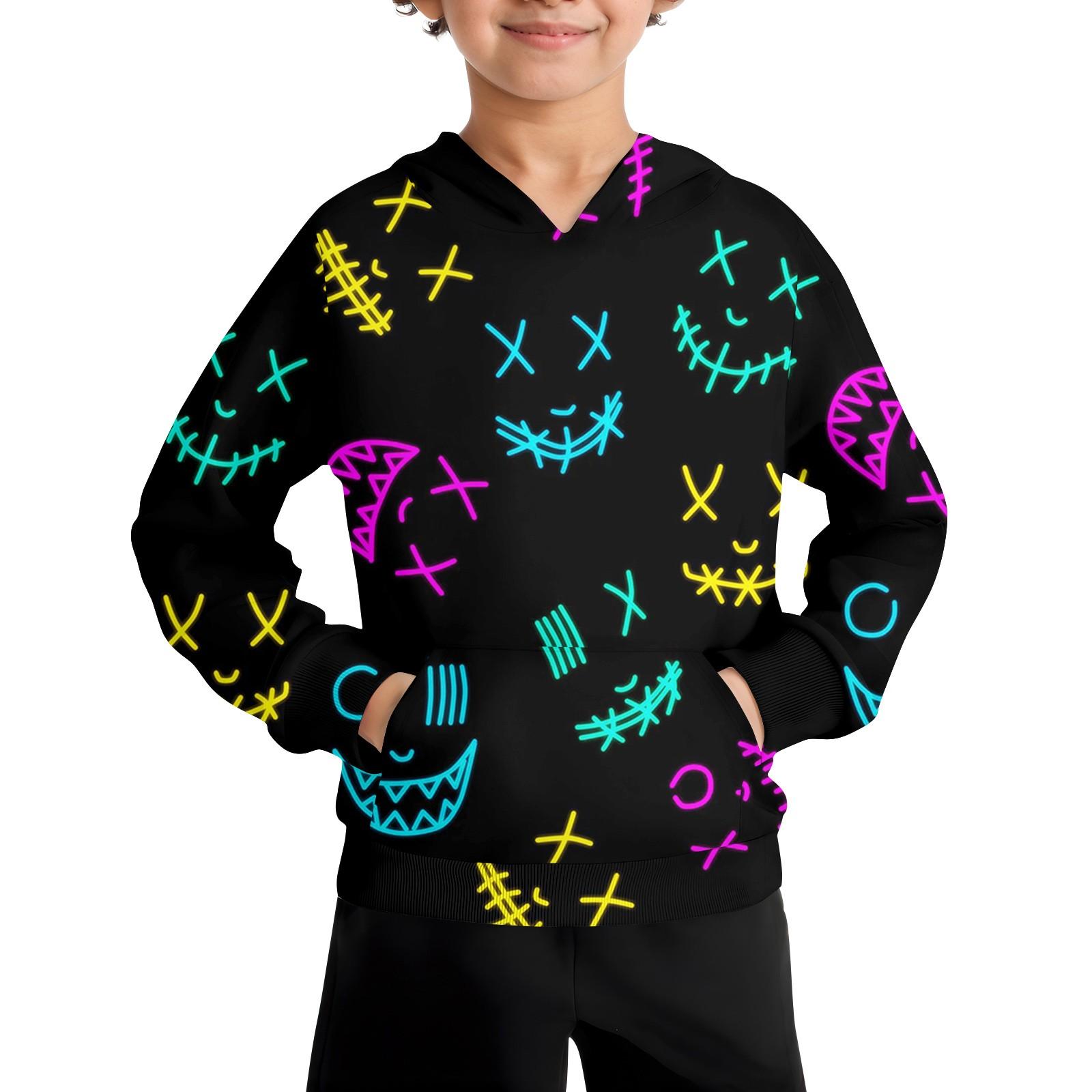 

Повседневная модная толстовка с длинным рукавом и капюшоном с карманом для мальчиков 90 жёлтый