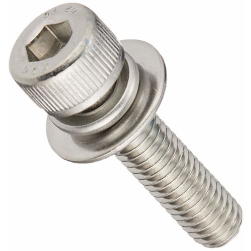 

TRUSCO Hex Socket Mounting Bolt, Stainless Steel P-3, Size M5 x 20, Pack of 11, B078-0520