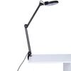 Beauty Cosmetic Tattoo Manicure 5x Magnifying Lighted Desk Magnifier Light Lamp With Clamp