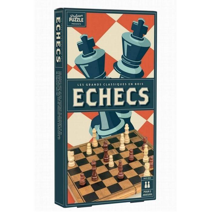 Vintage Wooden Chess Set