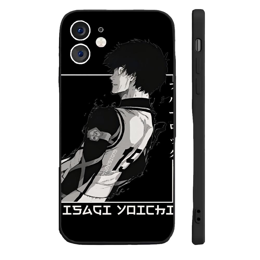 

Чехол для телефона Anime B-Blue Lock силиконовый мягкий для iPhone 16 15 14 13 12 11 Plus Pro Max Plus For IPHONE 14PRO