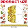 2M Christmas Decoration Gold Garland Hanging Pendant for Christmas Tree Ornament for Home Decor Party New Year 2026 Accessories 7