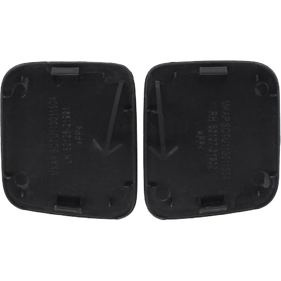 ApplianPar 2Pcs Front Driver and Passenger Side Bumper Hole Cover for Scion tC 2011-2013