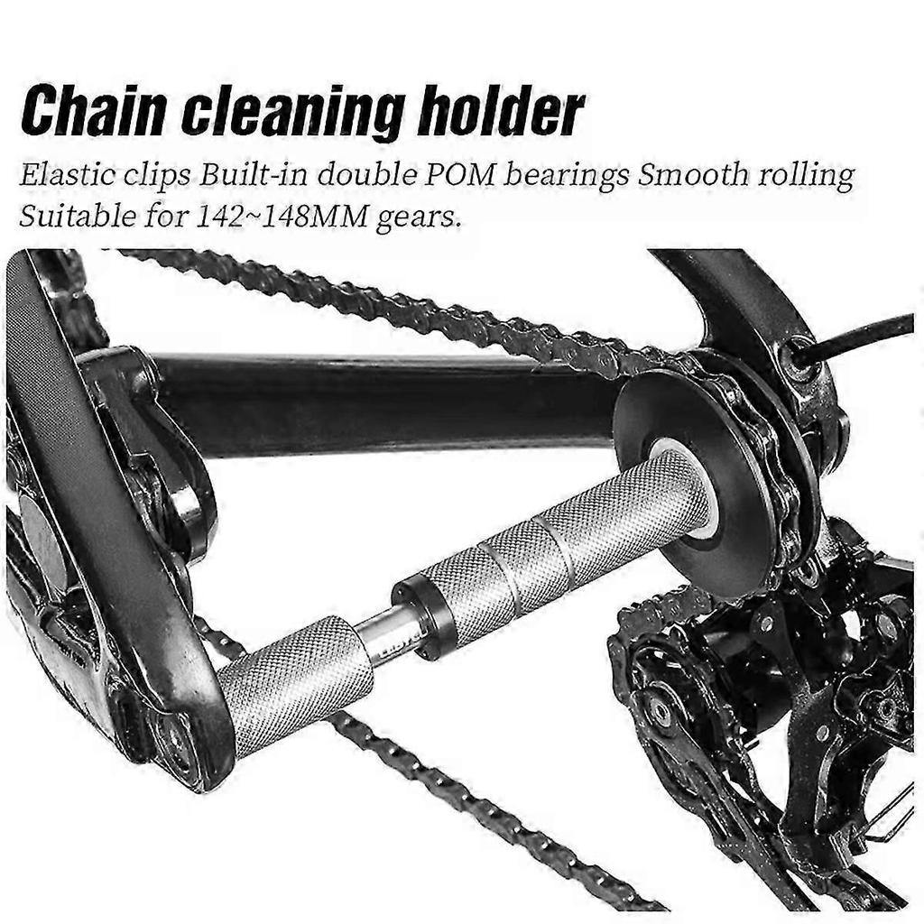 Chain washer tool for bicycle maintenance
