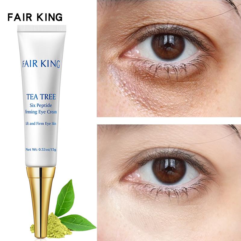 Six Peptide Eye Serum Anti-Wrinkle Whitening Skin Care Dark Circles Eye Cream Against Puffiness Face Anti Aging Hyaluronic Acid