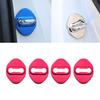 Red Accessories Car Stainless Steel Door Lock Protector Cover Fits For Hyundai