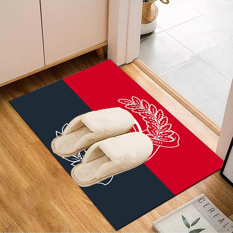 Arsenal Football Club Wappen Aufdruck Büro Teppich Stuhl Kissen Eingangsbereich Teppich, Teppiche für Wohnzimmer, Schlafzimmer Weihnachtsgeschenke