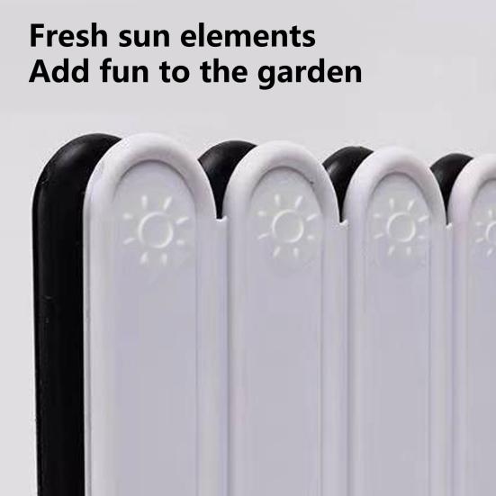 10 Buc. Panouri Bordură Peisaj Grădină Fără Săpat Bordură Gard Conectabile Panouri Gard pentru Împărțirea Curții, Laturilor de Flori