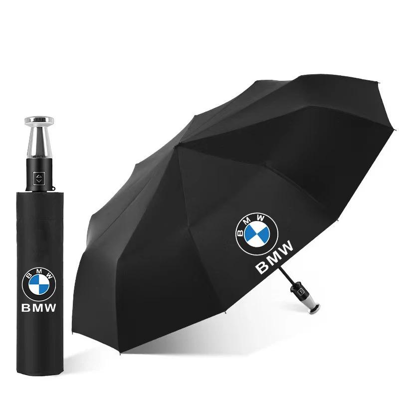 tclvr3 Car Automatic Folding Windproof Sunshade Umbrella For BMW M X1 X3 X5 X7 E36 E39 E46 E60 E90 E91 E92 F10 F20 F30 F01 G20 M3 M4 M5