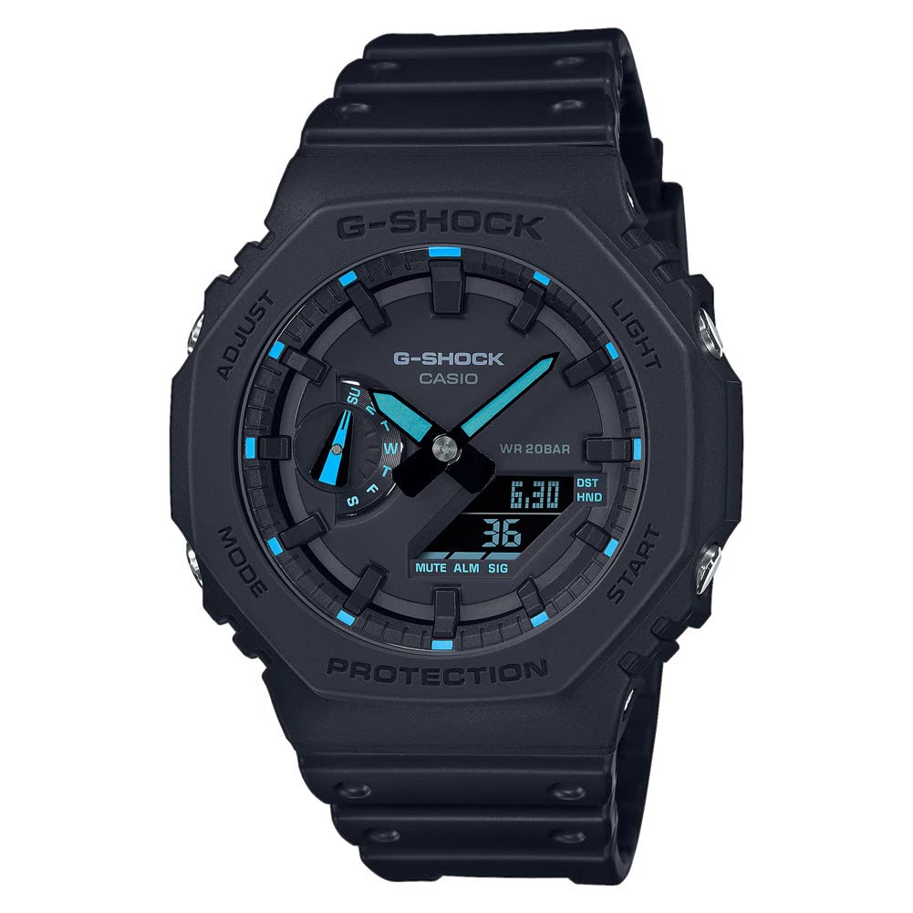 

Casio G-SHOCK GA-2100-1A2ER Resin Digital Quartz Watch Blue Men s One Size