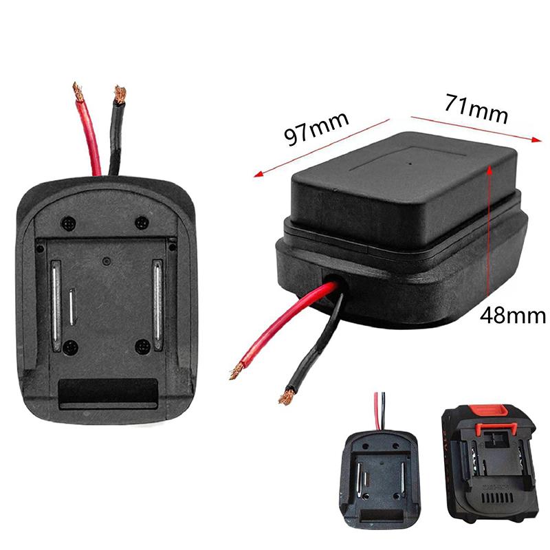 For Mt 18V/21V Li-Ion Battery Adapter Diy Battery Cable Connector Output Adapter Bl1830 Bl1840 Bl1850