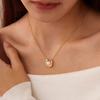 Faux Pearl Horseshoe Necklace, Horseshoe Pendant Necklace, Elegant Adjustable Dainty Necklace Gift for Women Date Party Jewelry