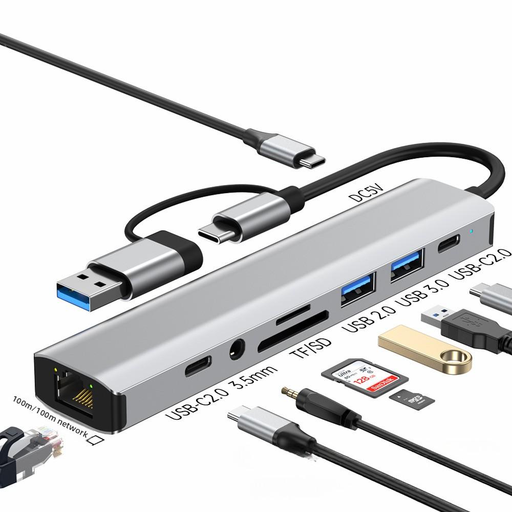 USB C To RJ45 Ethernet Adapter 100Mbps Type C To LAN Network Converter for Laptop PC MacBook