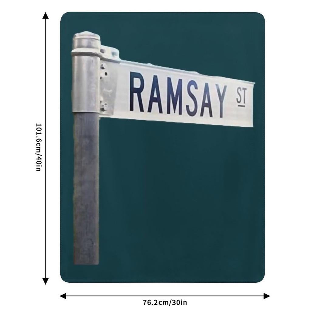 Neighbours Tv Ramsay Street Throw Blanket Soft Home Decor Blanket for Couch Bedroom