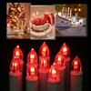 10 PCS Flameless Candles with Remote Control Realistic Color Changing LED Candles Battery Powered
