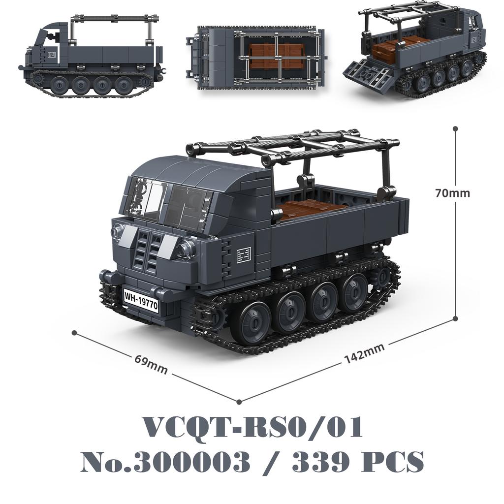 Military Tanks Stuart SdKfz251 PanzerVI Sherman US Army Quan Guan WW2 Soldier Figure Model Building Block Brick Kid Children Toy