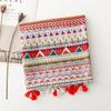 Luxury Bohemian Styles Women Viscose Scarf Summer Beach Shawl Cotton Linen Feeling Tassel Pashmina Muslim Hijab Wrap Turban