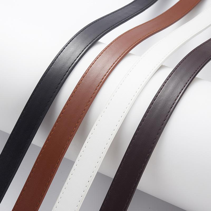Shein Temu Exterior Decorative Children'S Belt Premium Casual Pin Buckle Pu Trouser Belt