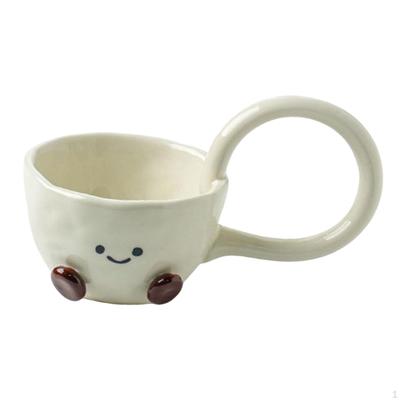 Aesthetic Container for Ice Cream, Ceramic Mug Soup And Rice