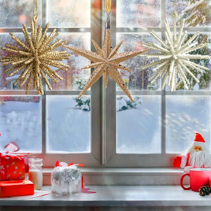 1 Stück Wiederverwendbar Neujahr Acryl Geschenk Weihnachten DIY Hängen Festival Dekoration Hochzeit Anhänger