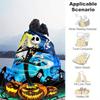 1pc, Jack Skellington Blanket All Seasons Use, Living Room, Travel, Camping, Car Blankets