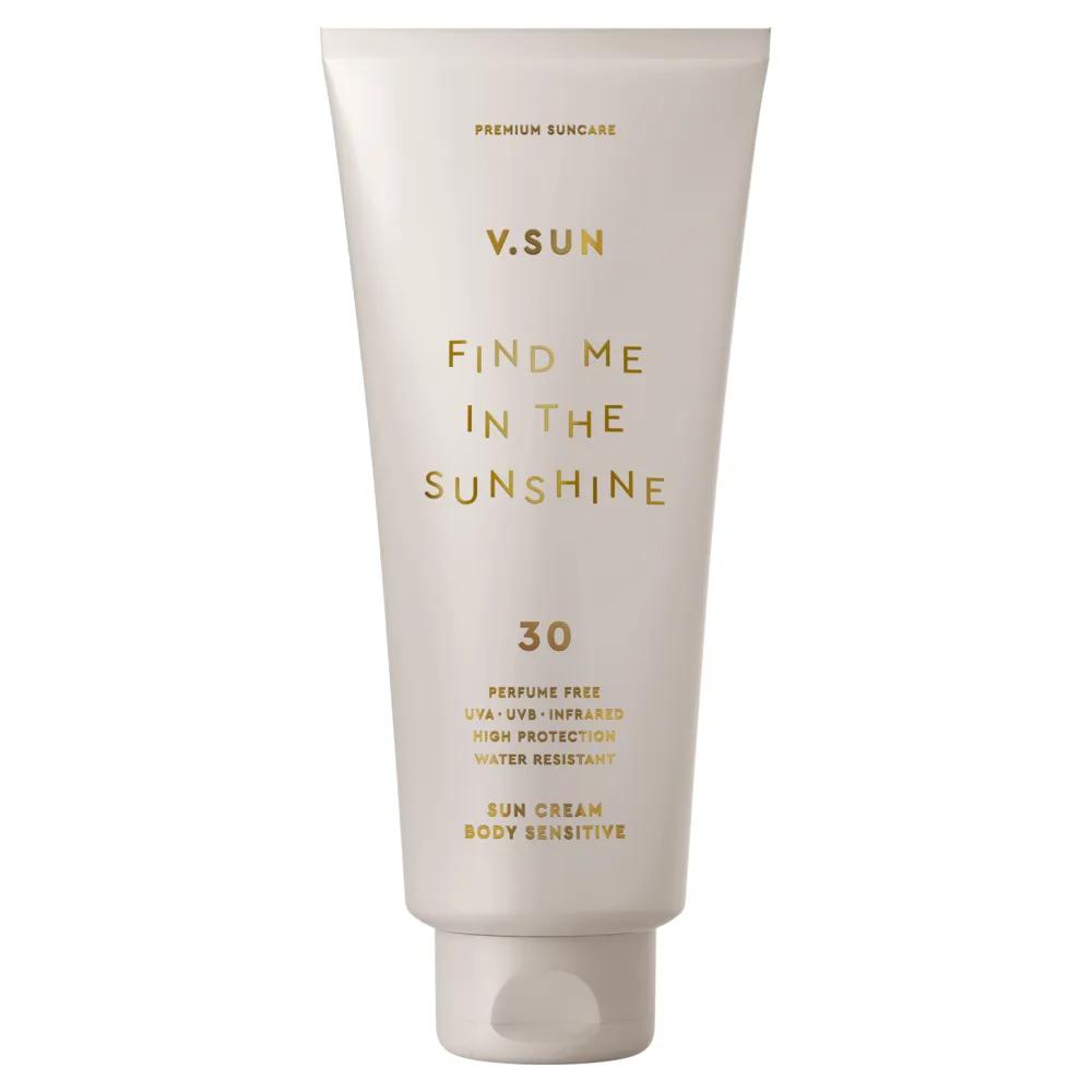 V.SUN Body Sun Cream Unscented LSF 30, 200ml