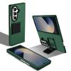 KEYSION Luxury Upright Live Stand Case for Samsung Galaxy Z Fold 7 5G Hard PC Shockproof Phone Back Cover for Galaxy Z Fold 7 5G