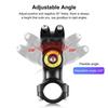 PULUZ Bicycle and Motorcycle Clamp Mount with Selfie Stick