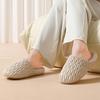 Cotton slippers winter new indoor home warm velvet thick-soled non-slip cotton shoes winter