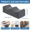 Foot Cushion Pillow,Multi-Purpose Slow-Rebound Comfortable Sleep Resting Leg Pillow,Suitable for Bed Sleeping, Sofa Resting