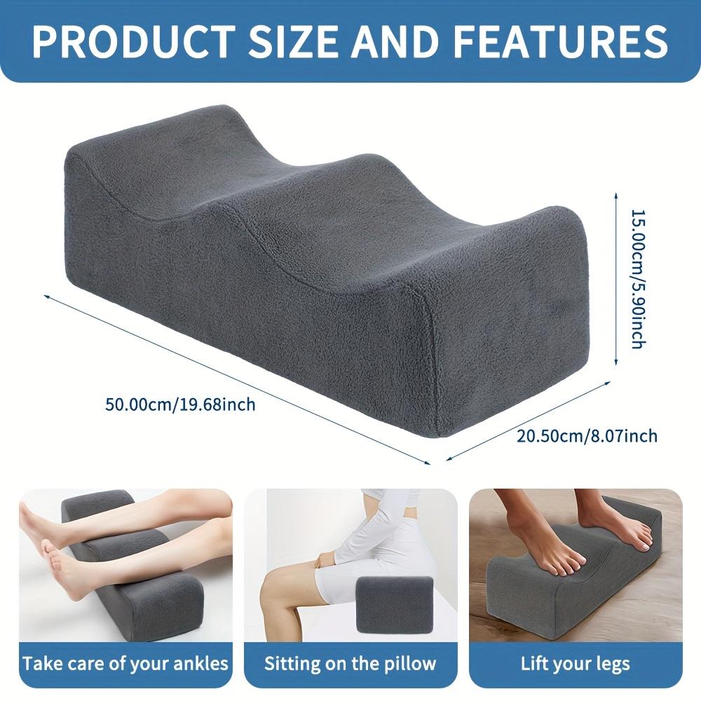 Foot Cushion Pillow,Multi-Purpose Slow-Rebound Comfortable Sleep Resting Leg Pillow,Suitable for Bed Sleeping, Sofa Resting