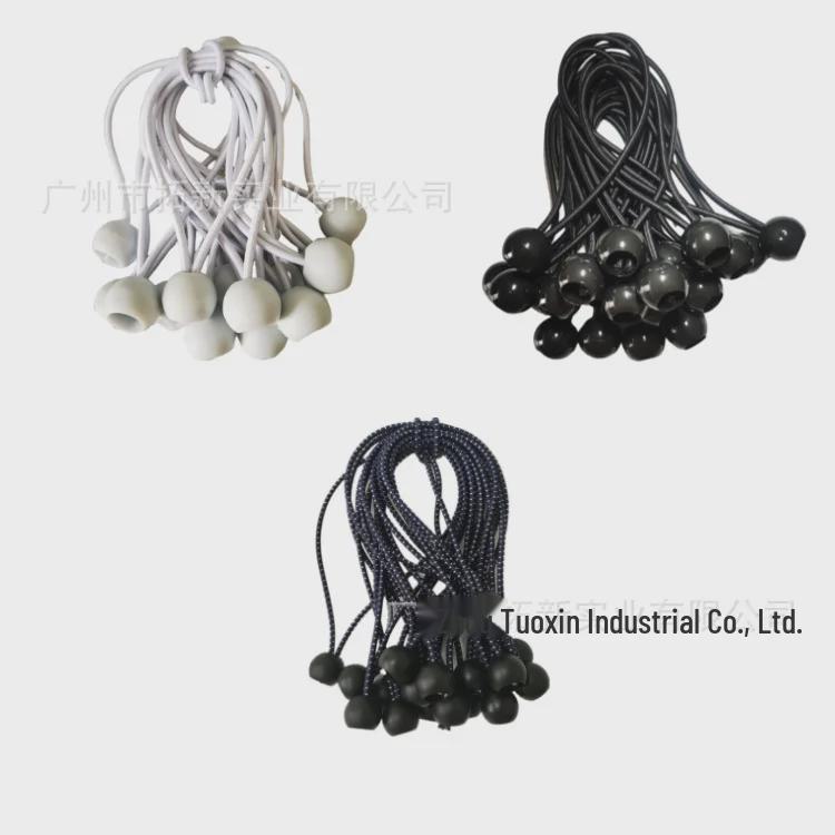 Elastické lano s kuličkami pro příslušenství ke stanům a trampolínám